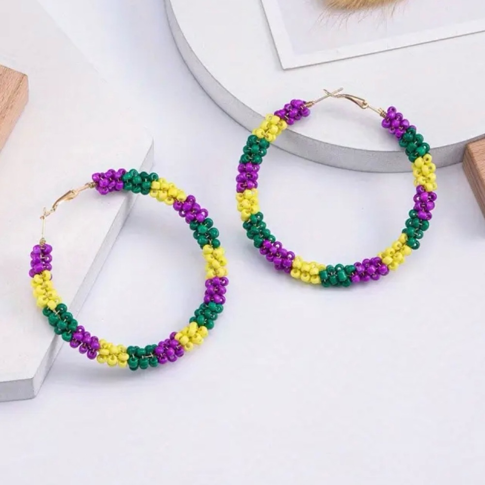 Mardi Gras Hoops
